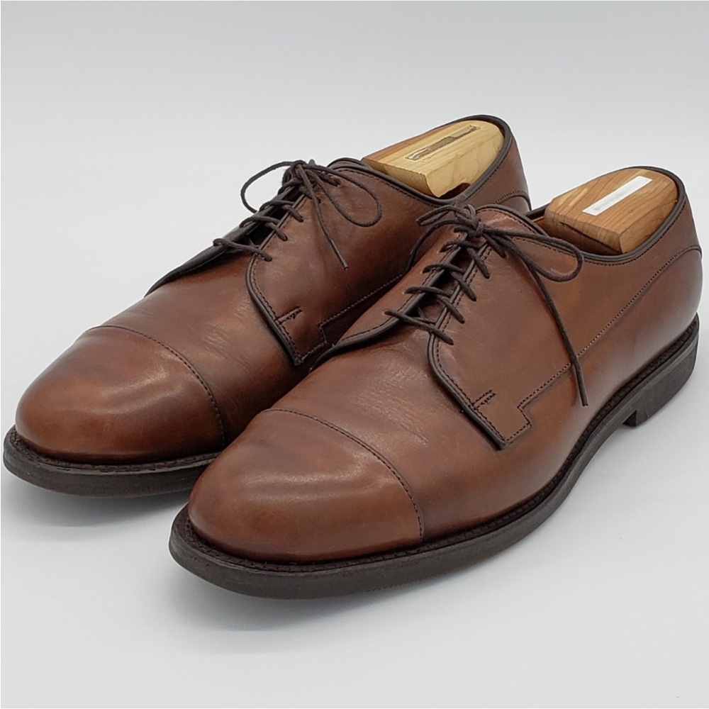 Allen Edmonds Brown Leather Oxfords